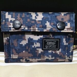 Jeminal  Amazing Quality Men's Camo Bifold Men Wallet